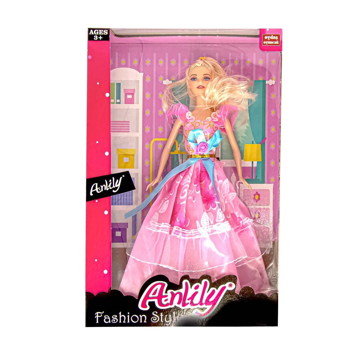 Anlily Prenses Elbiseli Bebek - OYD-02258