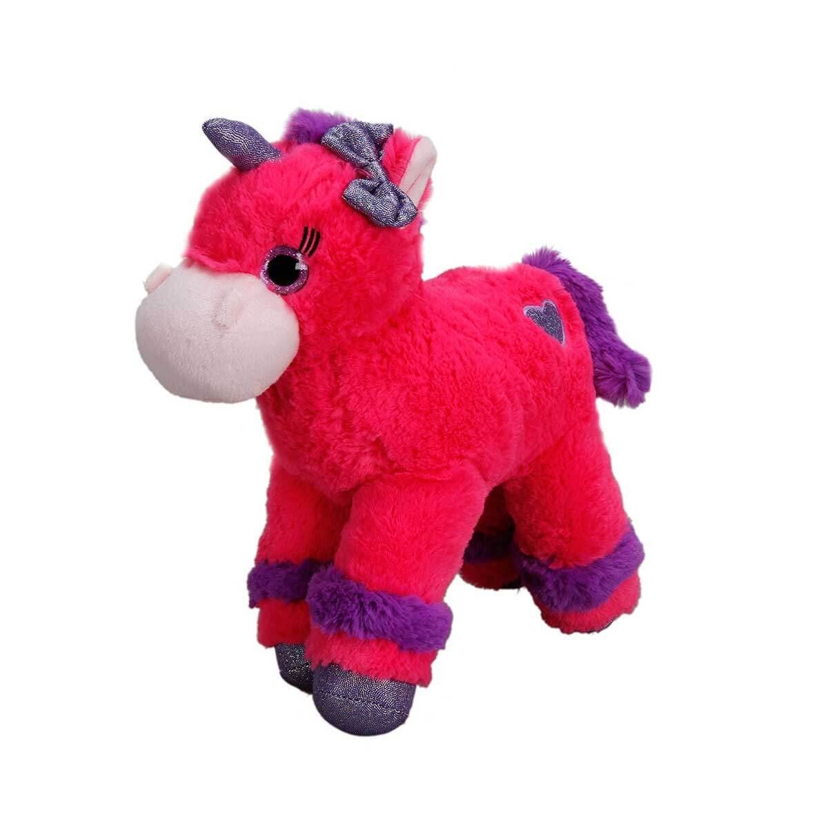 Unicorn Renkli Peluş At 28 cm. - Stokta Olan Renk Gönderilir
