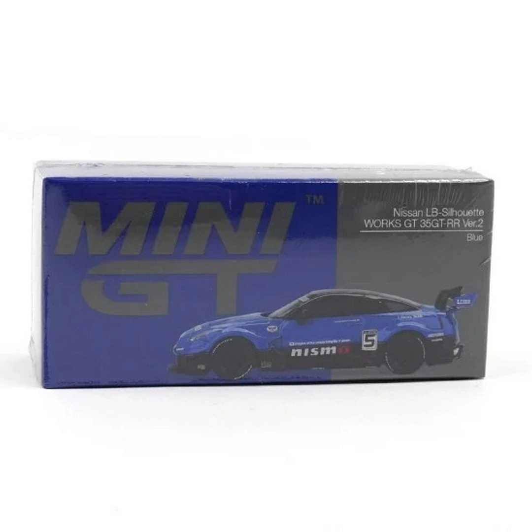 Mini GT 1/6 LB-Silhouette WORKS GT NISSAN 35GT-RR Ver.2 Blue MGT01124