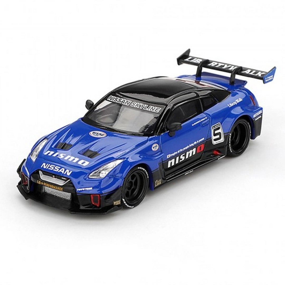 Mini GT 1/6 LB-Silhouette WORKS GT NISSAN 35GT-RR Ver.2 Blue MGT01124