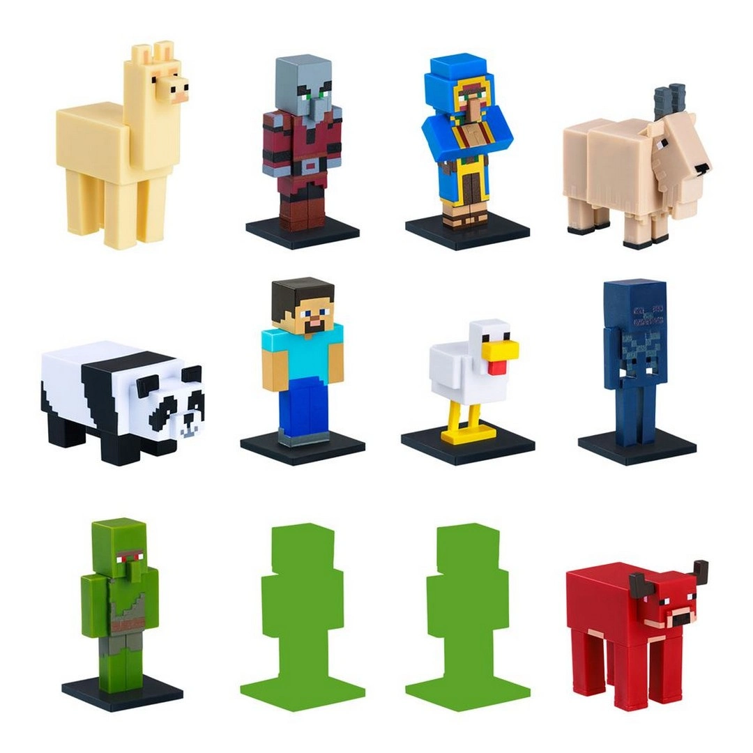 Minecraft 3D Toppeez 12'li Deluxe Figür Seti Seri 2