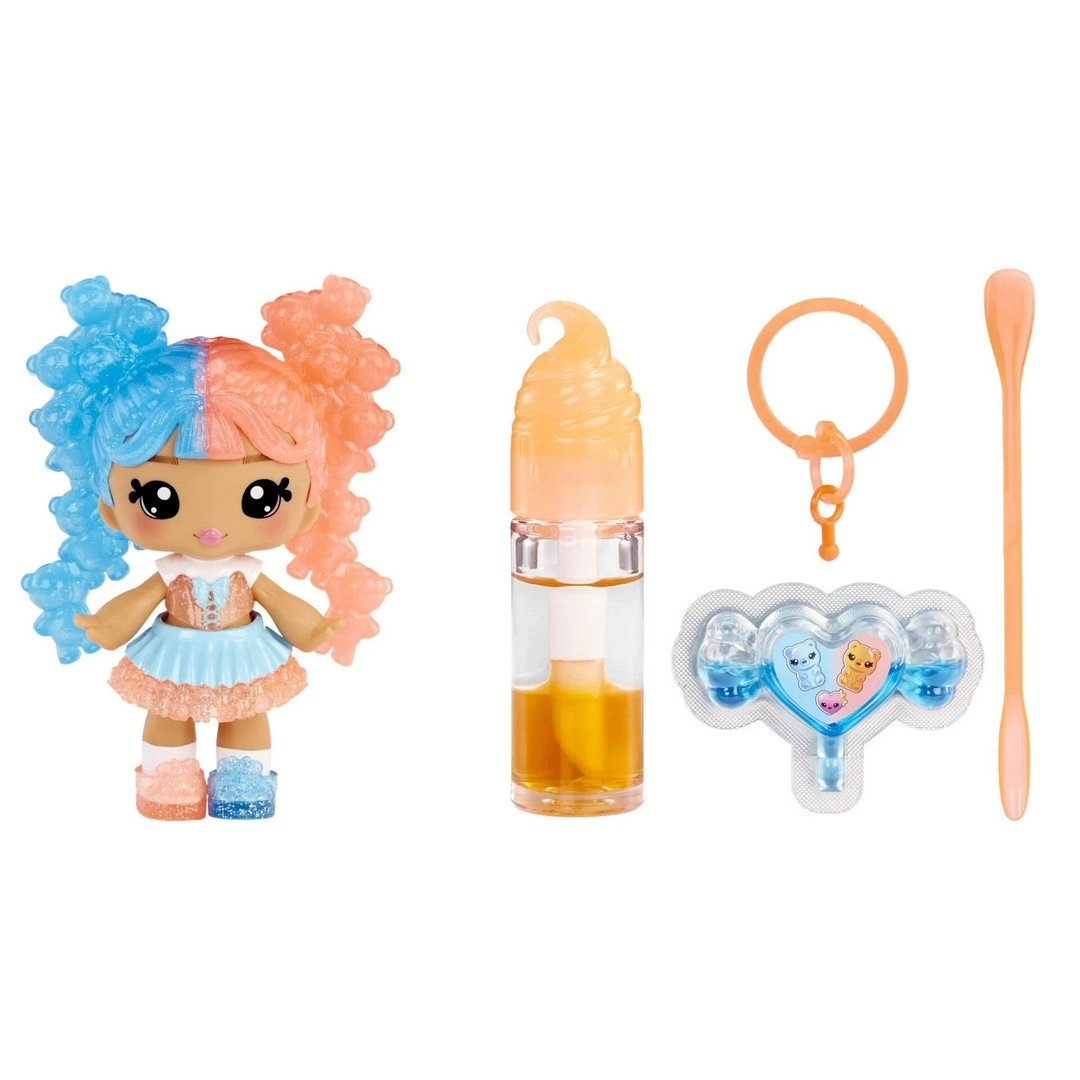 Yummiland Gwen Gummybear Bebeği ve Dudak Parlatıcısı Gizemli Renk Serisi