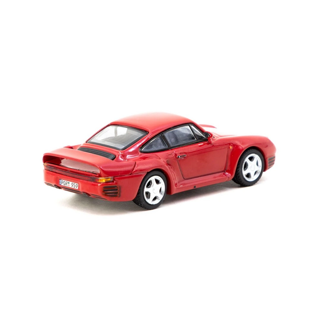 Tarmac Works X iXO Models 1/64 Porsche 959 Red T64G-068-RE