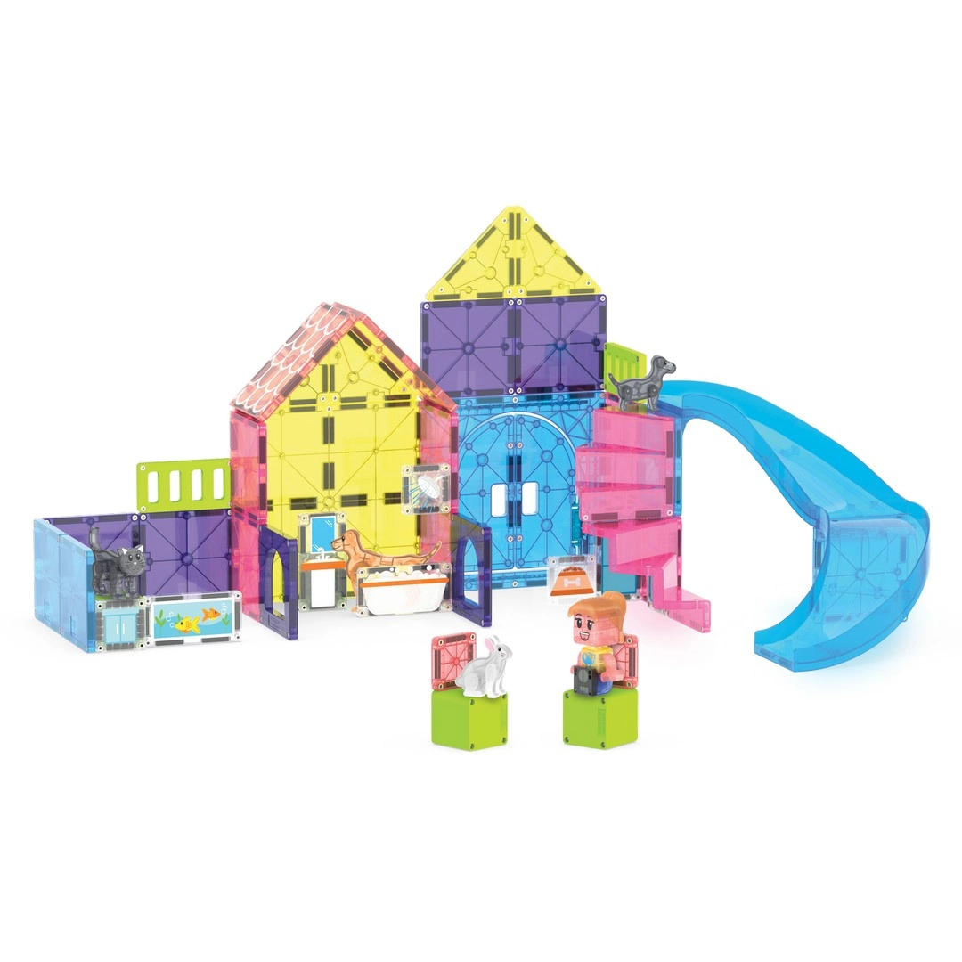 Magna Tiles Evcil Hayvan Oyun Evi 50 Parça