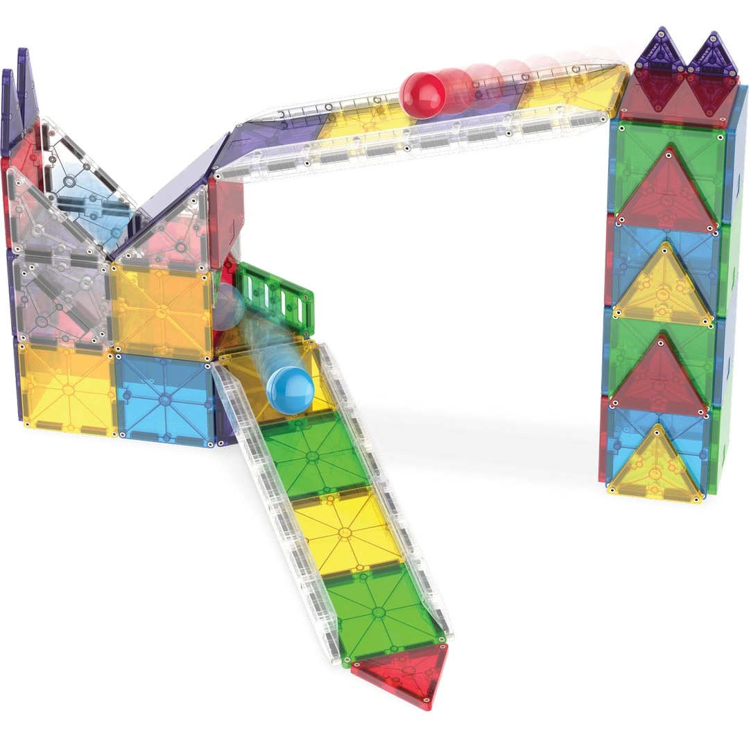 Magna Tiles Rail Racers Deluxe 90 Parça