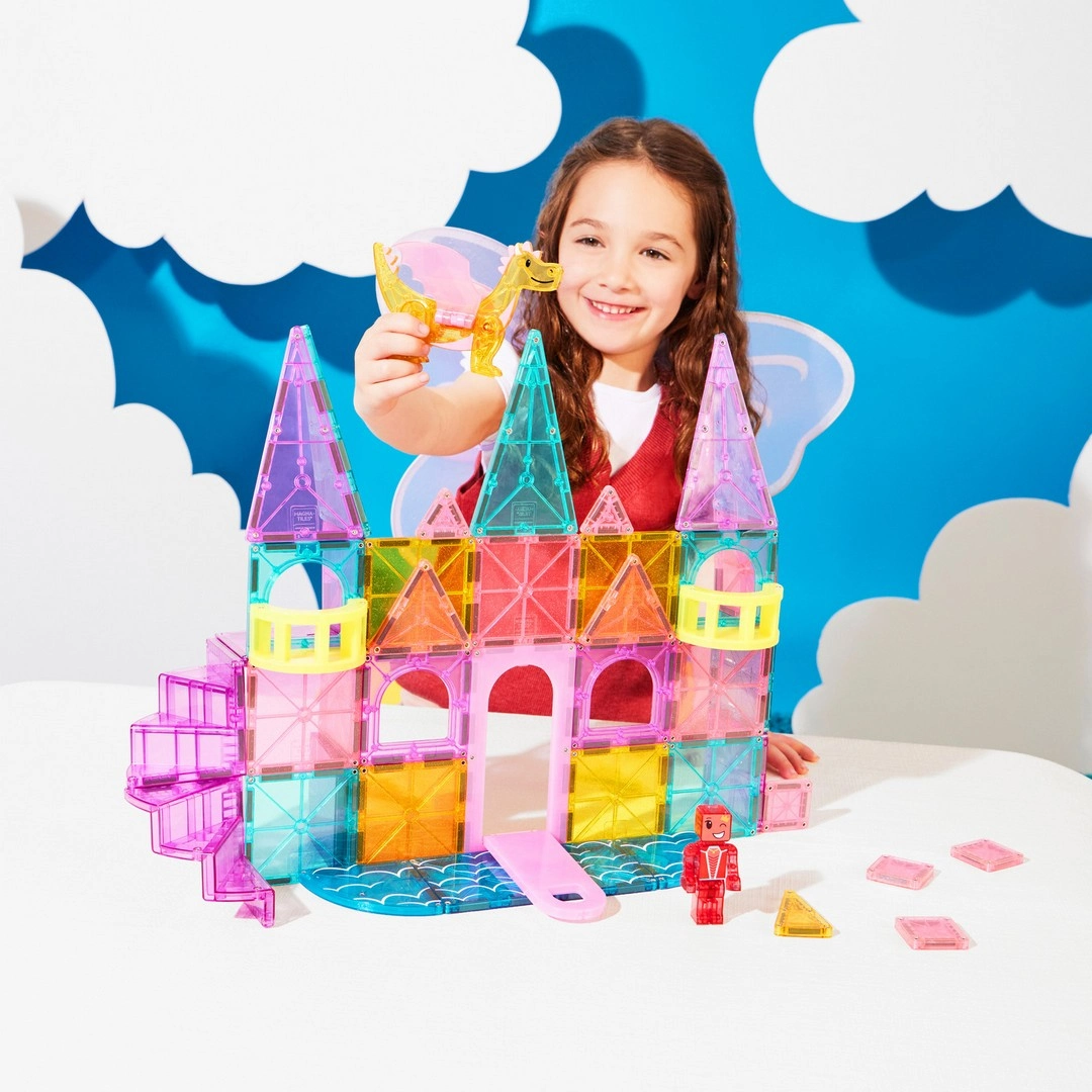 Magna Tiles Castle DLX 48 Parça