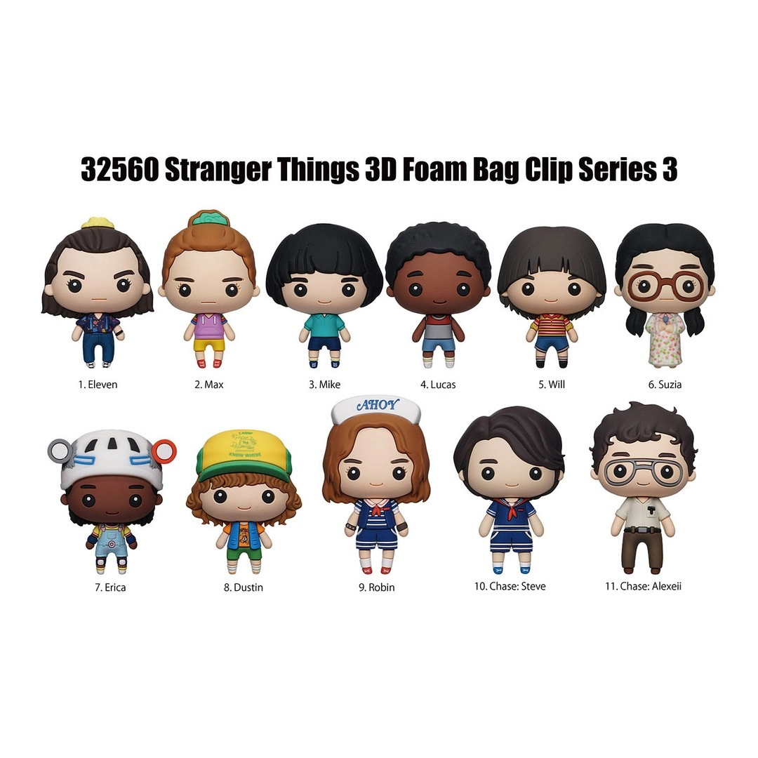 Stranger Things Klipsli Figür Seri 3