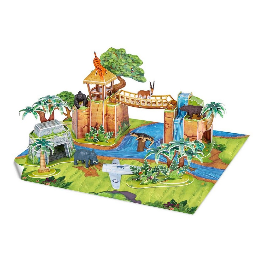National Geographic Kids Orman Hayvanları Oyun Seti 3D Puzzle