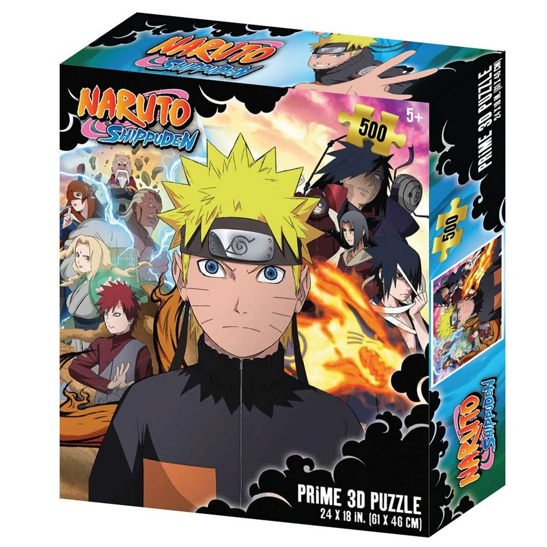 Prime 3D - Naruto Shippuden 500 Parça Yetişkin Puzzle