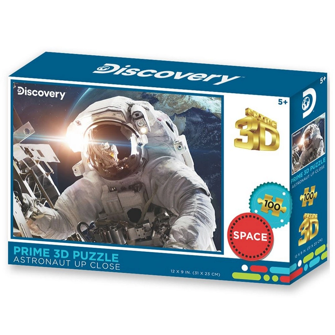 Prime 3D Discovery Uzayda Astronot Puzzle 100 Parça