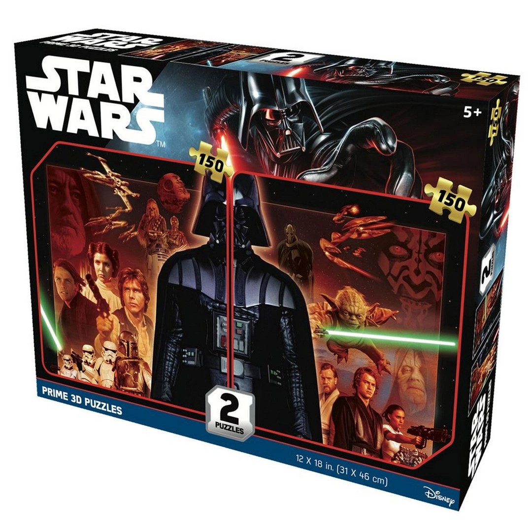 Prime 3D Star Wars Classic İkili Puzzle 150 Parça