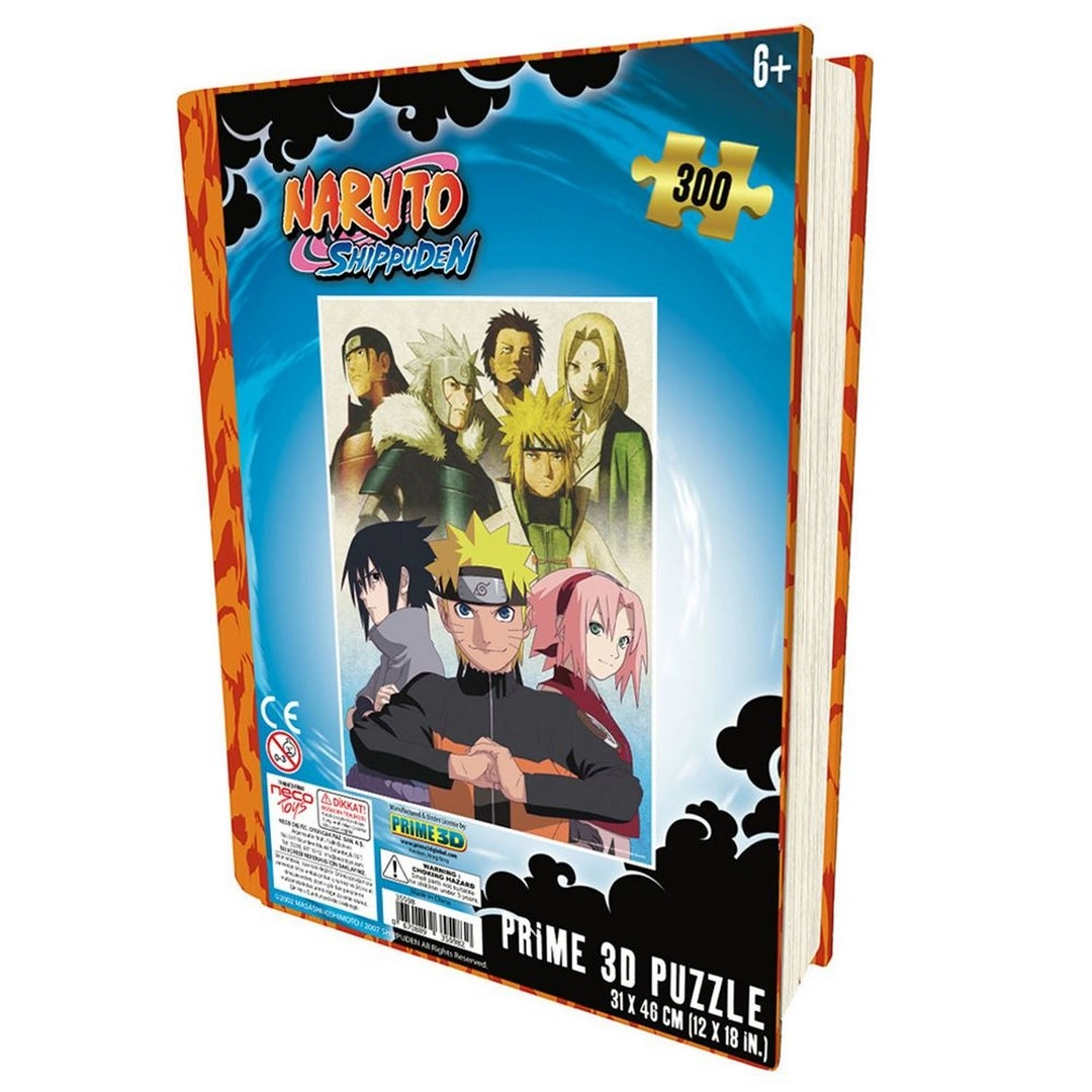 Prime 3D - Naruto Shippuden 300 Parça Puzzle 35598 - Metal Kutu