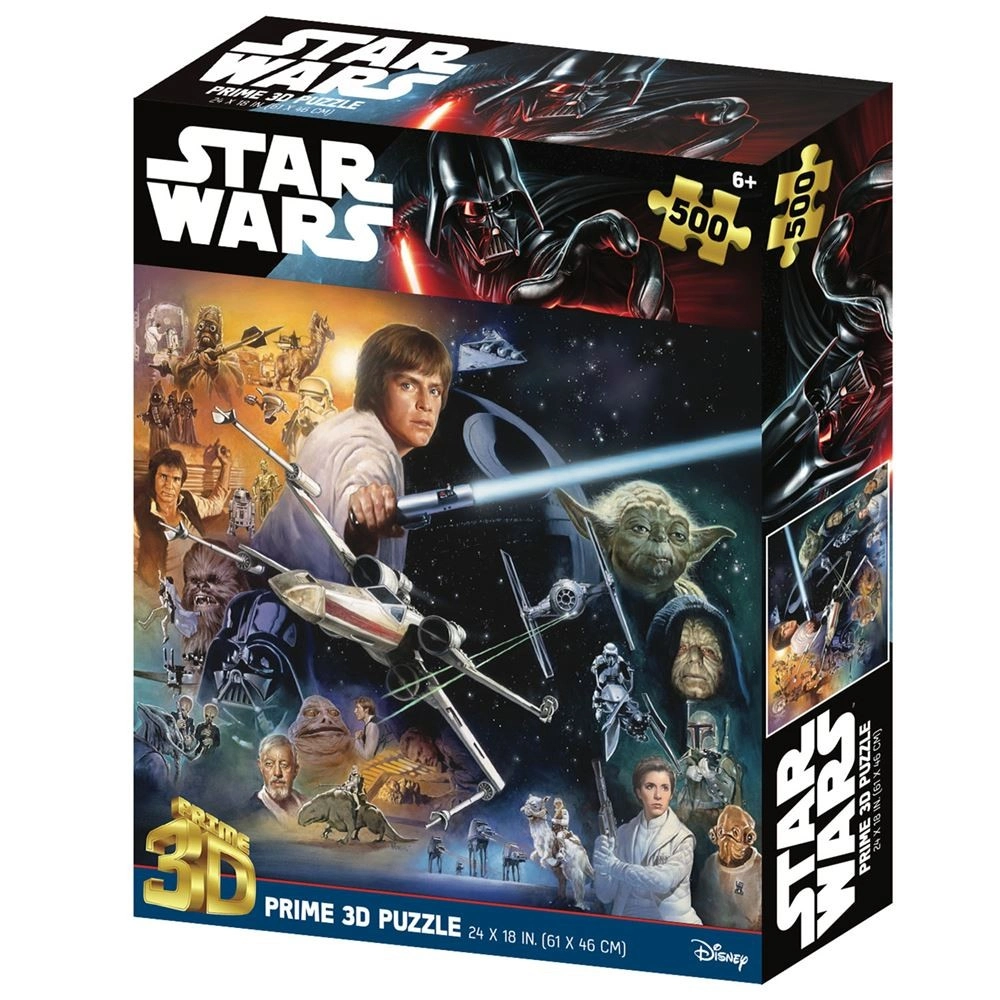 Prime 3D Star Wars Classic Puzzle 500 Parça