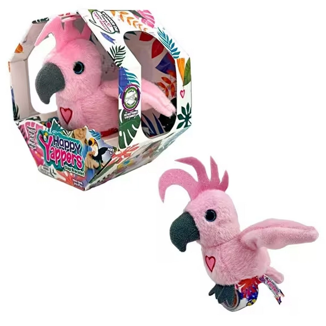 Happy Yappers Slap Bant Konuşan ve Taklit Eden Cockatoo
