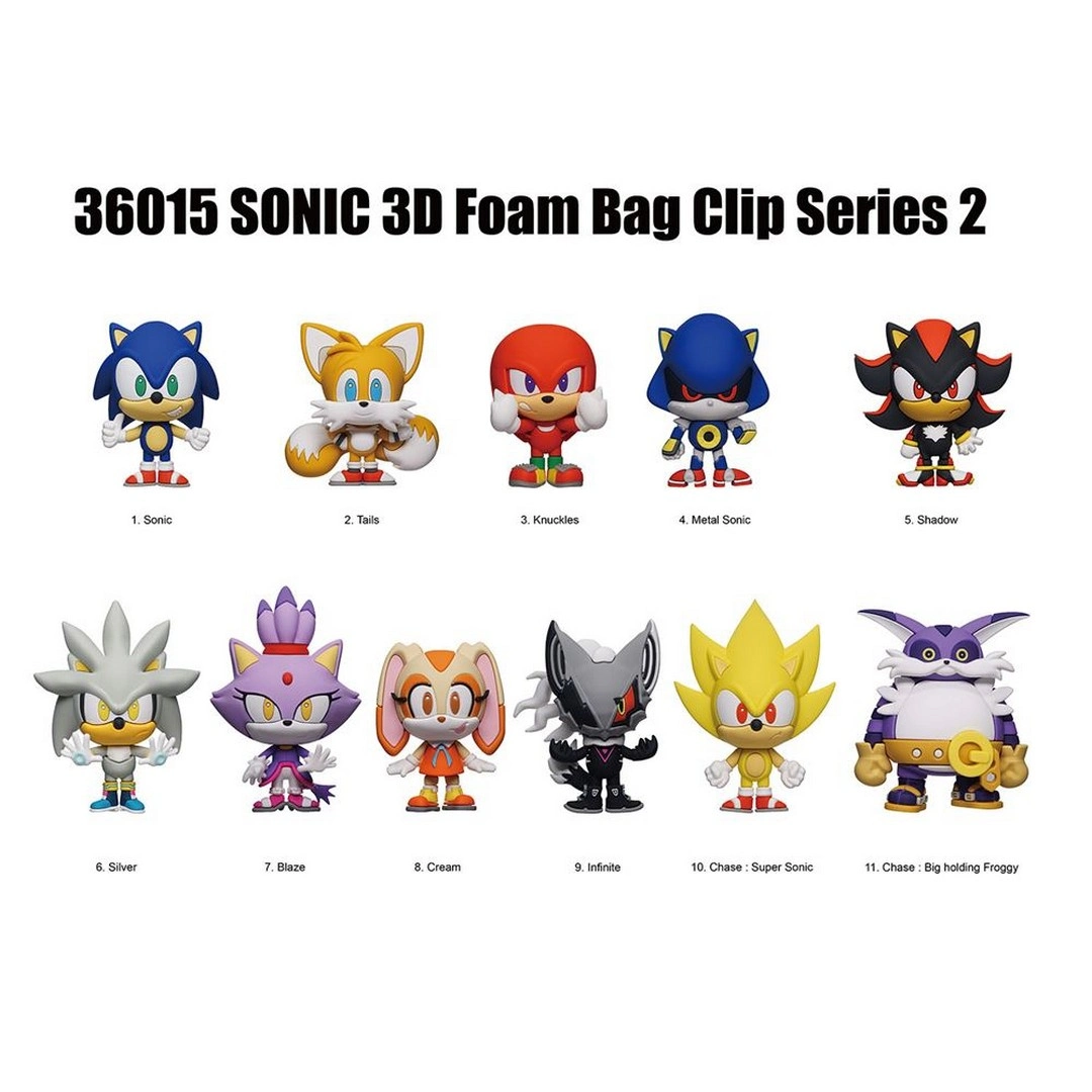 Sonic The Hedgehog Klipsli Figür Seri 2