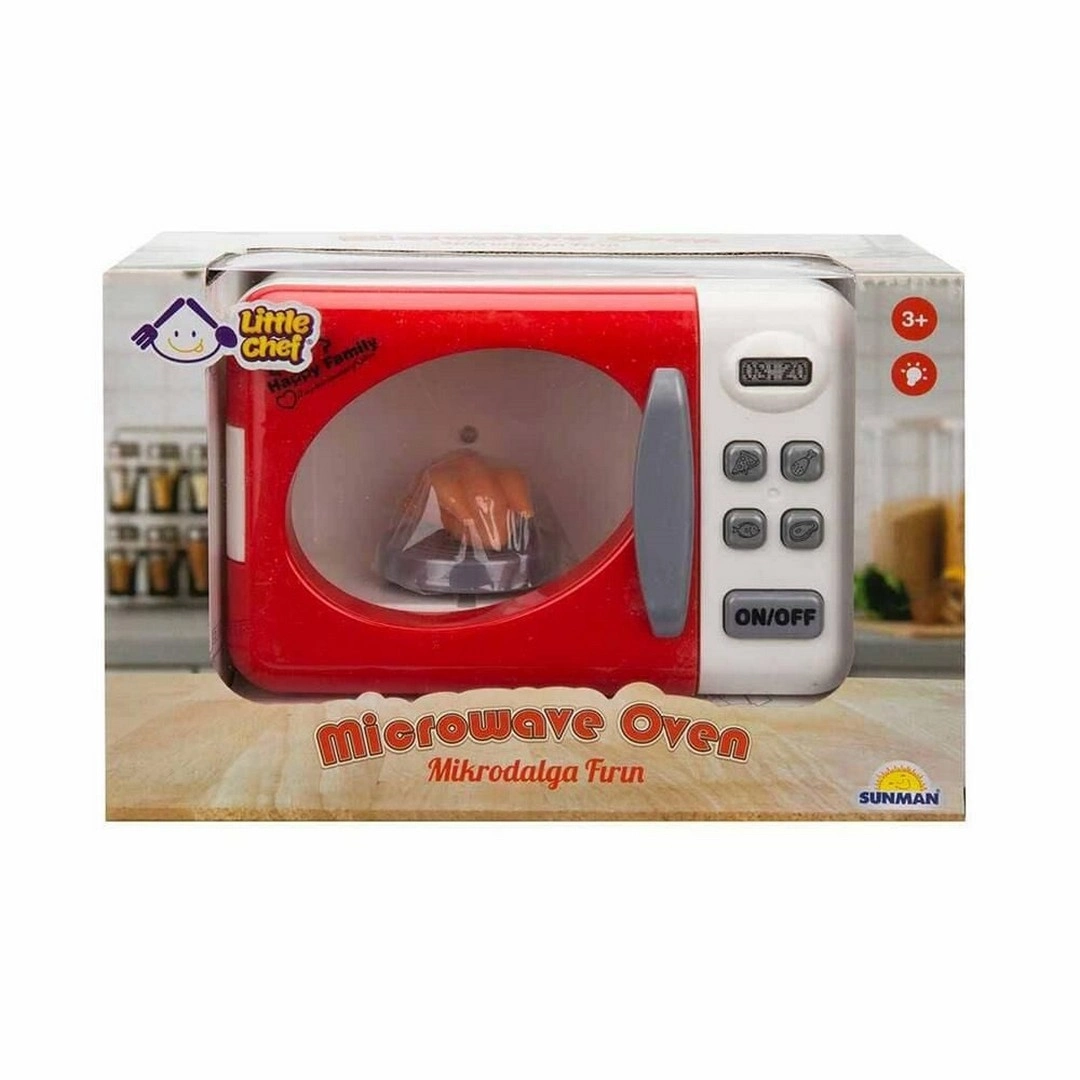 Little Chef Işıklı Mikrodalga Fırın Oyun Seti S00002731