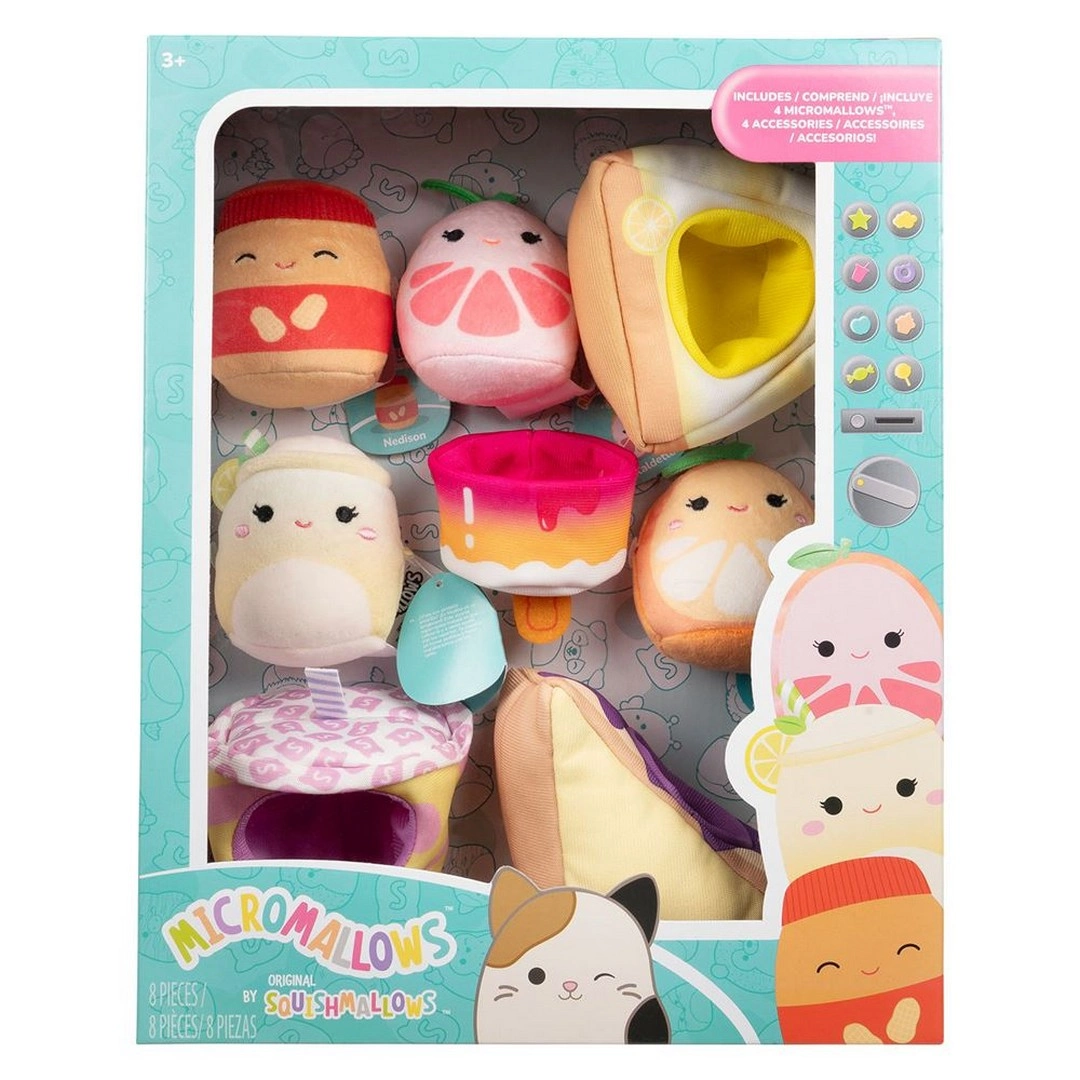 Micromallows 4 Figür + 4 Aksesuar Seti SQ/MM0018