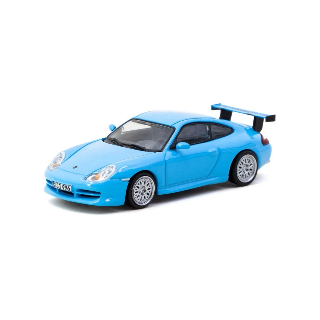 Tarmac Works 1/64 Porsche 911 GT3 (type 996) Light Blue