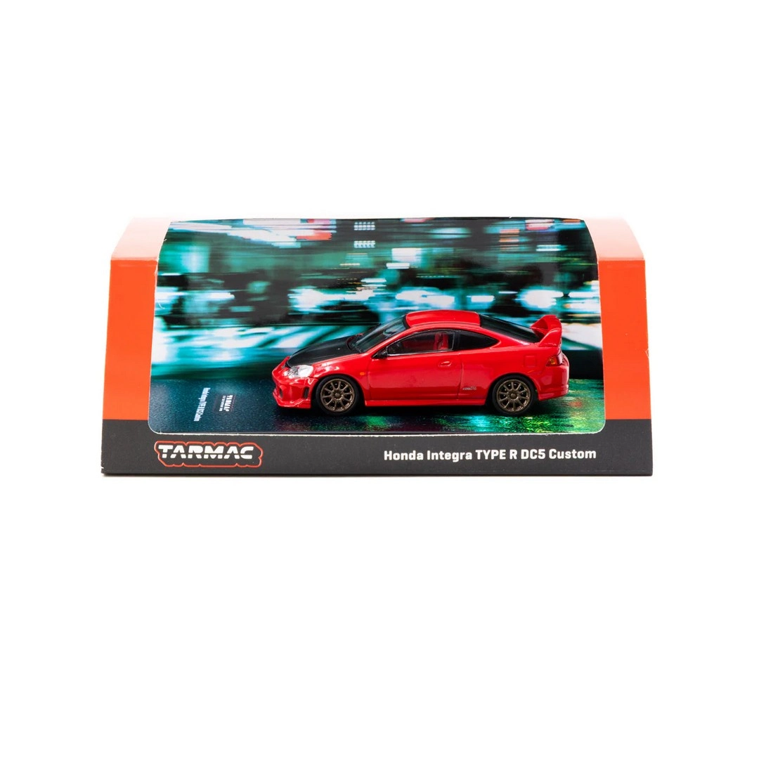 Tarmac Works 1/64 Honda Integra TYPE R DC5 Custom Red