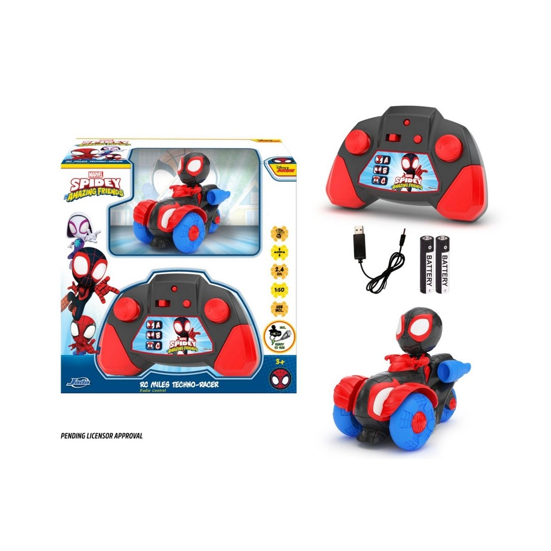 Spidey Spin Techno-Uzaktan Kumandalı Yarışçı