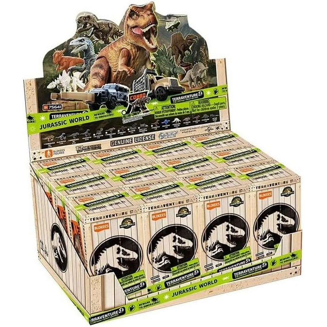 Blokees Jurassic World Terraventure Sürprizi - 1 Adet Stokta Olan Gönderilir