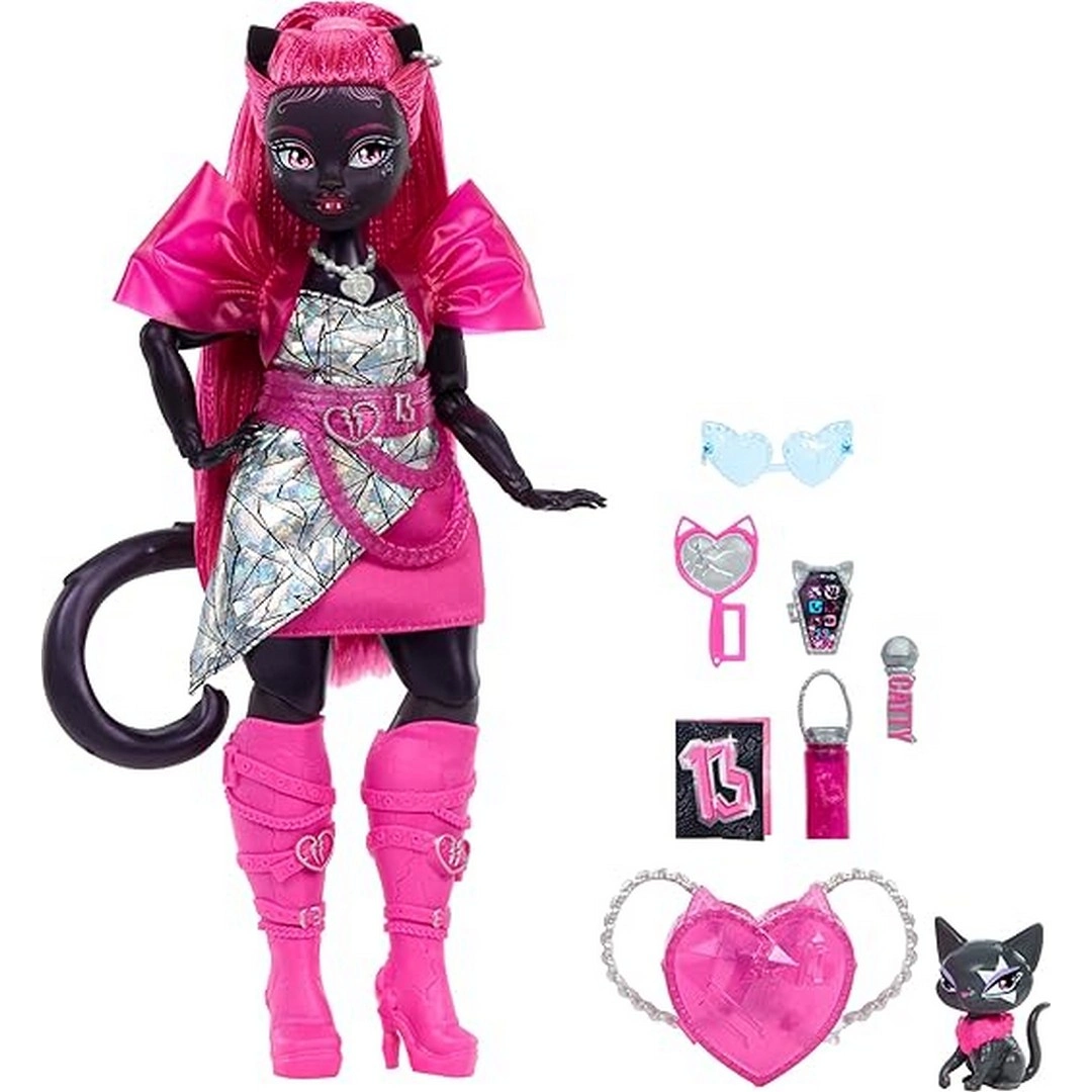 Monster High Acayip Havalı Arkadaşlar Catty Noir
