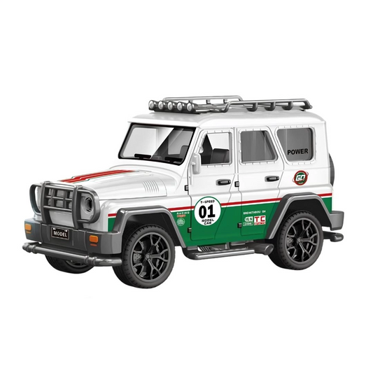 Duman Çıkaran Sürtmeli Jeep