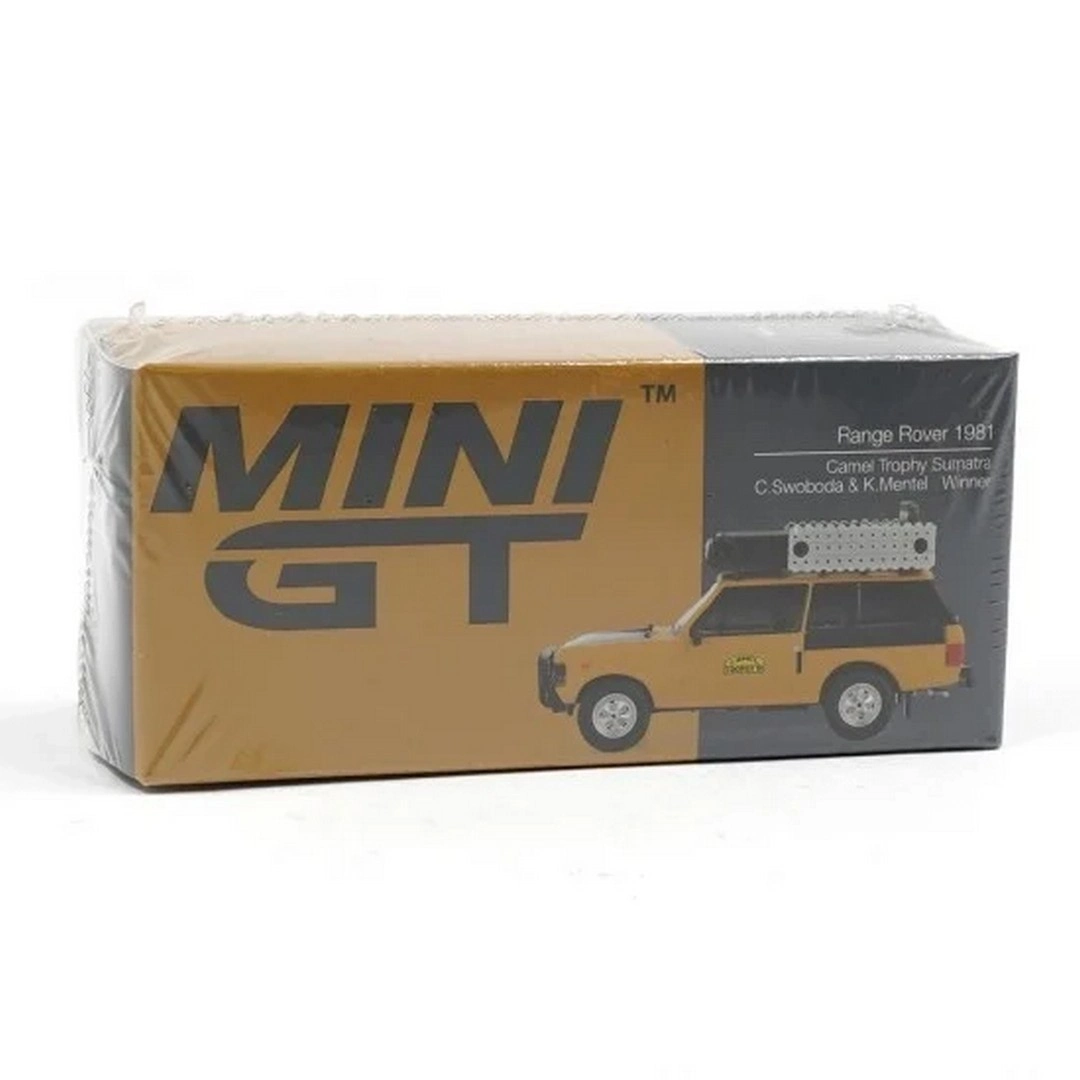 Mini GT 1/64 Range Rover 1981 Camel Trophy Sumatra