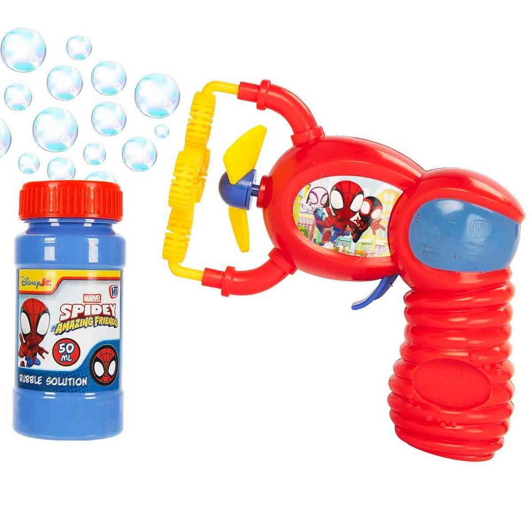 Spidey And His Amazing Friends Bubble Flurry Köpük Tabancası