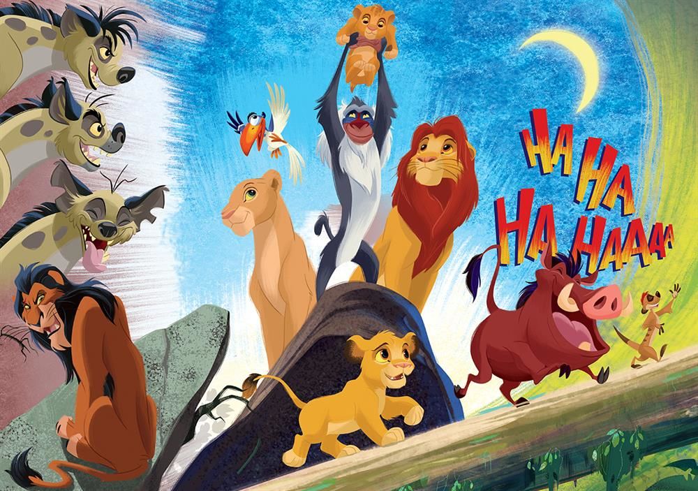 LK 714 LION KING PUZZLE 100 -KS