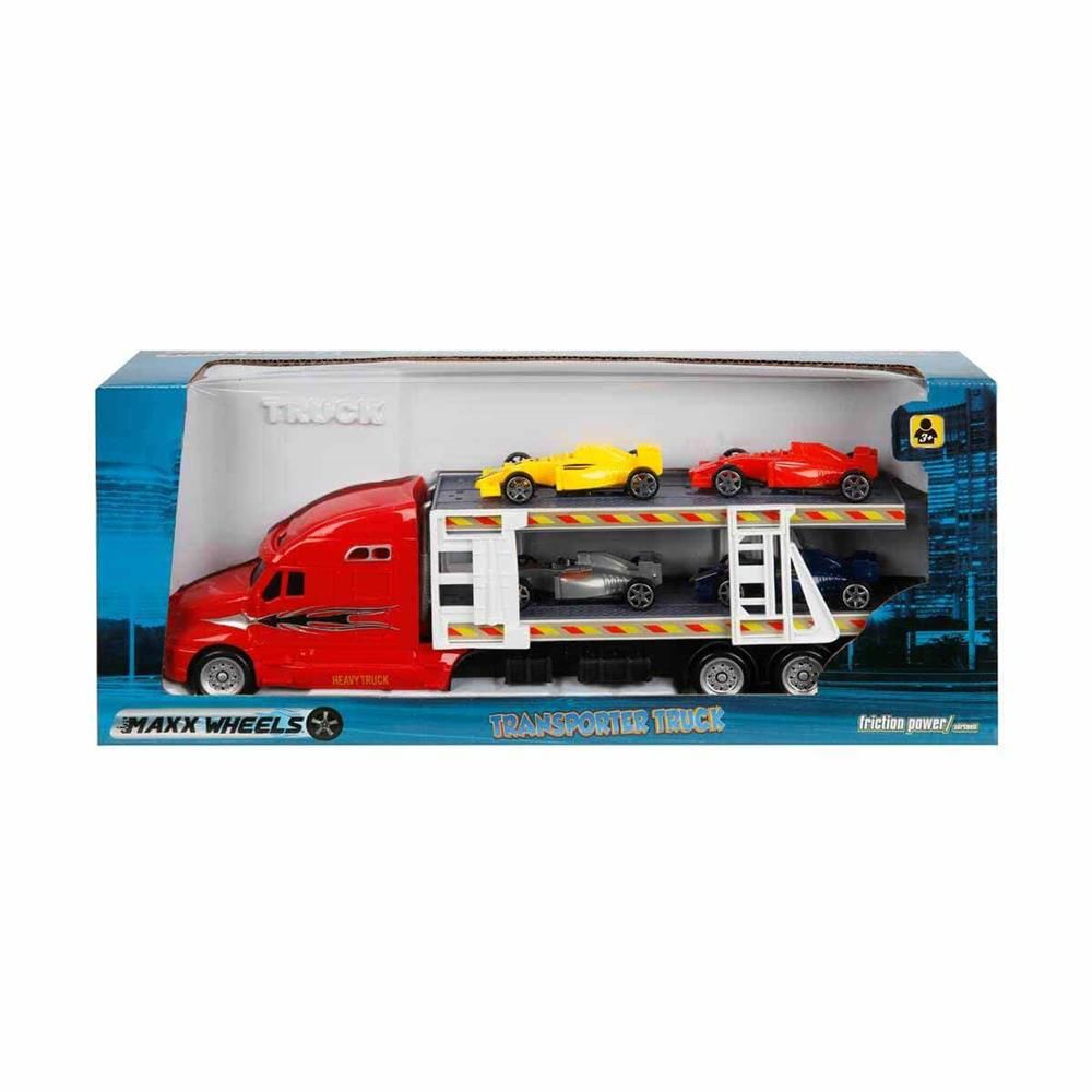 1:48 Maxx Wheels Transporter Tır 30 cm. - 1 Adet Stokta Olan Gönderilir