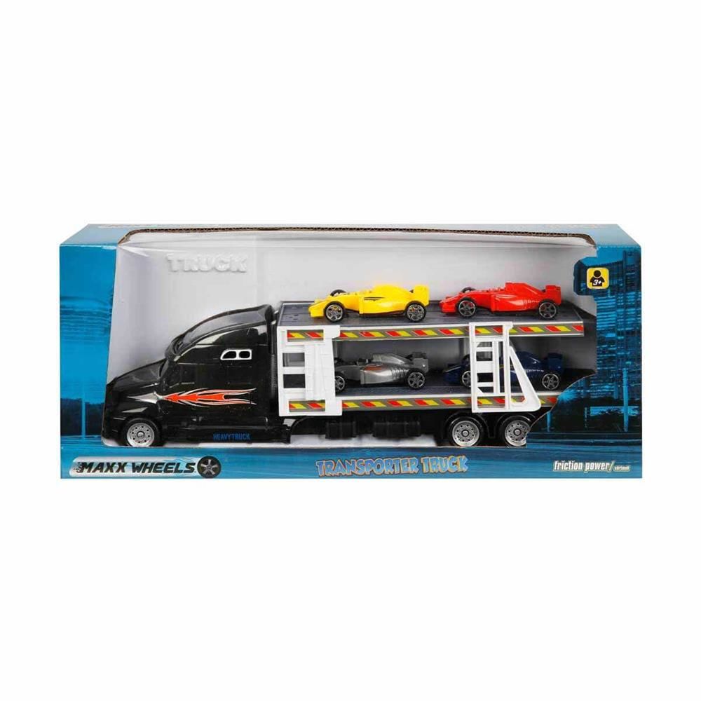 1:48 Maxx Wheels Transporter Tır 30 cm. - 1 Adet Stokta Olan Gönderilir