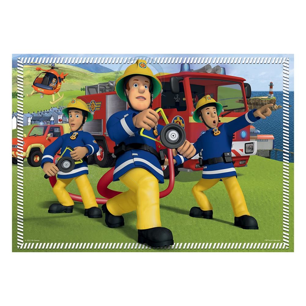 FRS 714 FİREMAN SAM PUZZLE 100 PRÇ -KS
