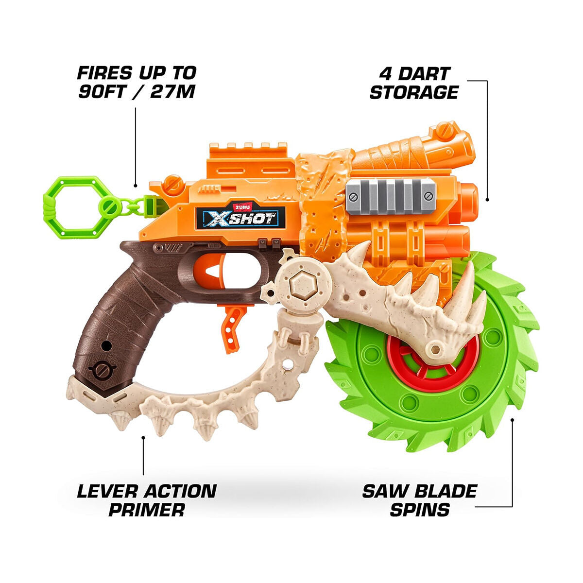 S00036730 SUN-ZUR-X-SHOT SİLAH SÜNGER ATAN-X 8 MERMİLİ