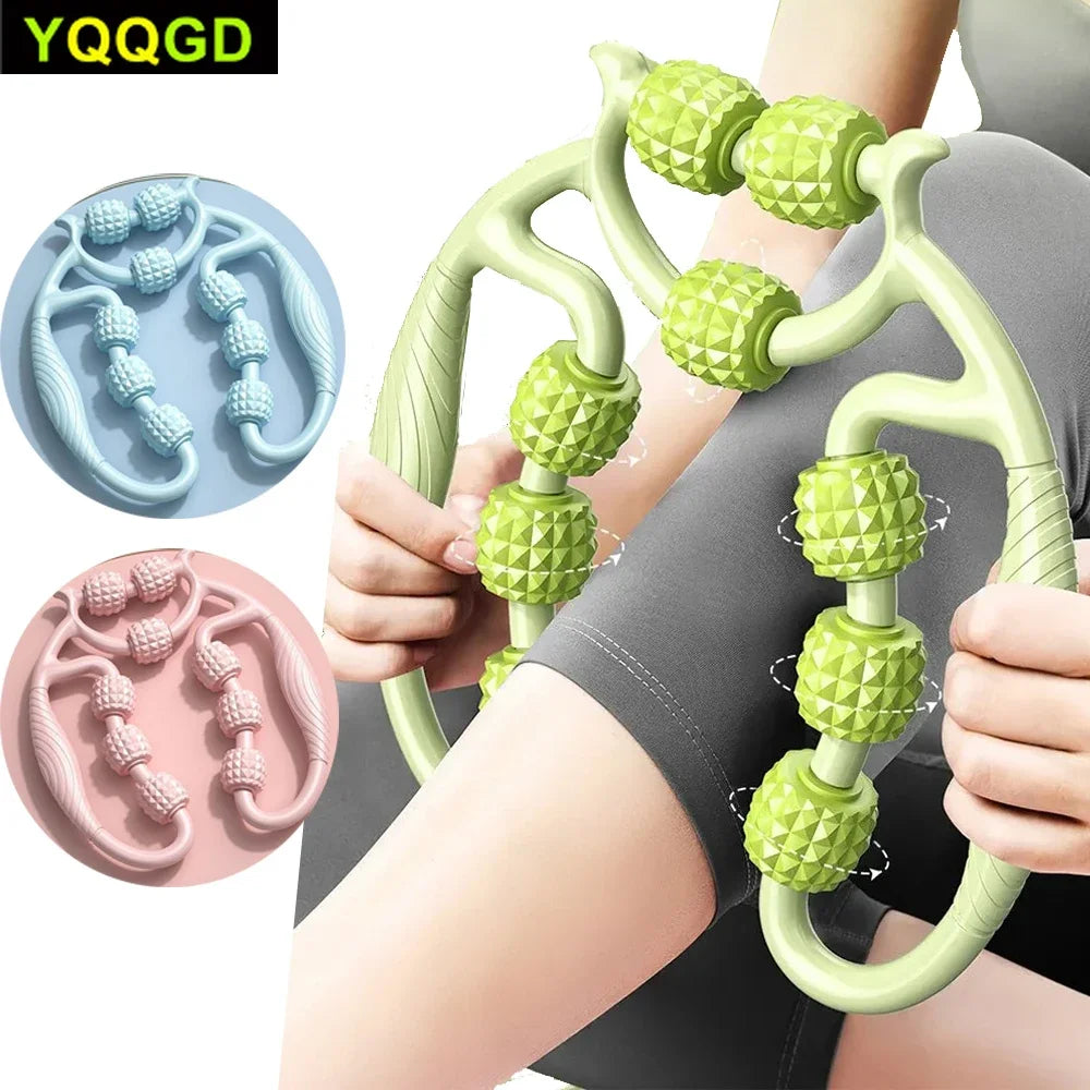 9 Tekerlekli Yoga Fitness Silindiri (Roller) (4887)