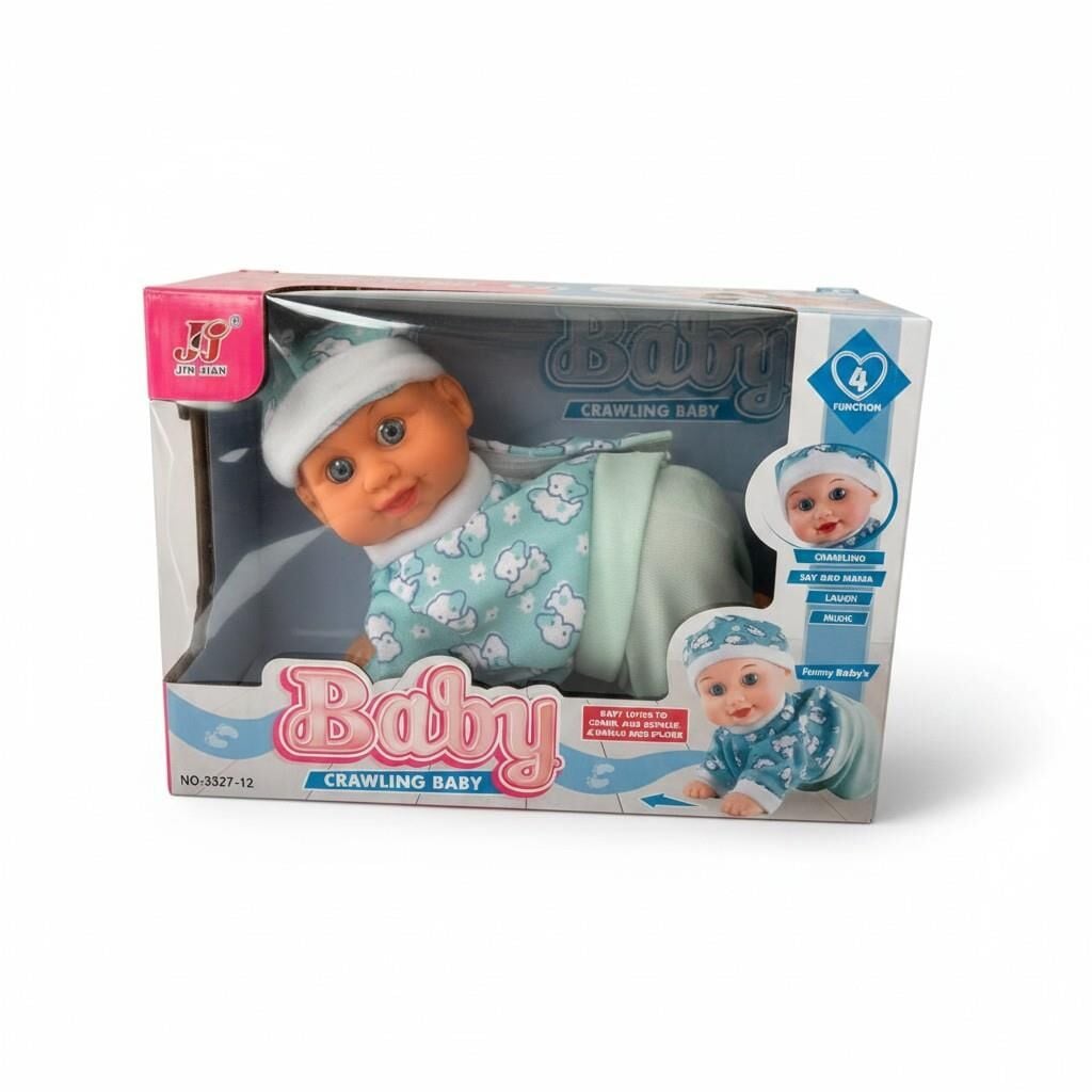 3327-12 EMEKLEYEN BEBEK OYUNCAK BEBEK