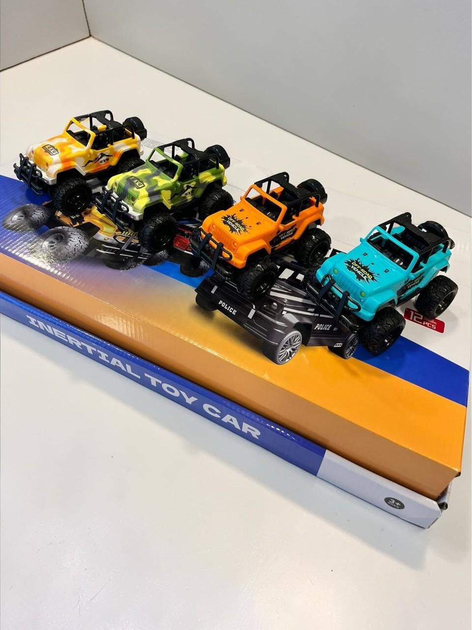 SH40934 SÜRTMELİ ARABA OFF ROAD JİP PLASTİK- 1 Adet Stokta Olan Renk Gönderilir