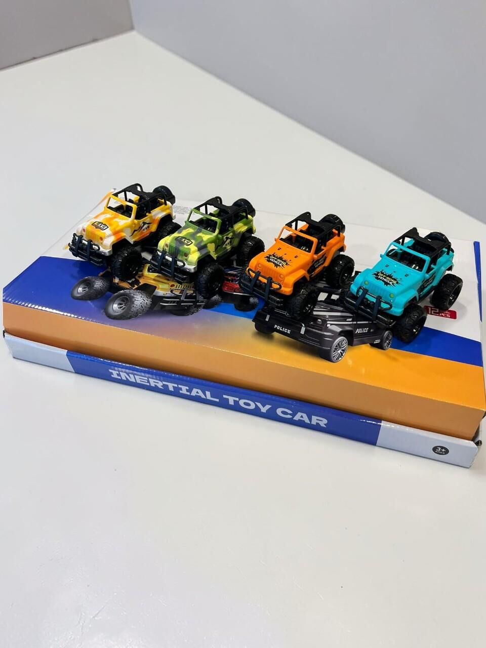 SH40934 SÜRTMELİ ARABA OFF ROAD JİP PLASTİK- 1 Adet Stokta Olan Renk Gönderilir