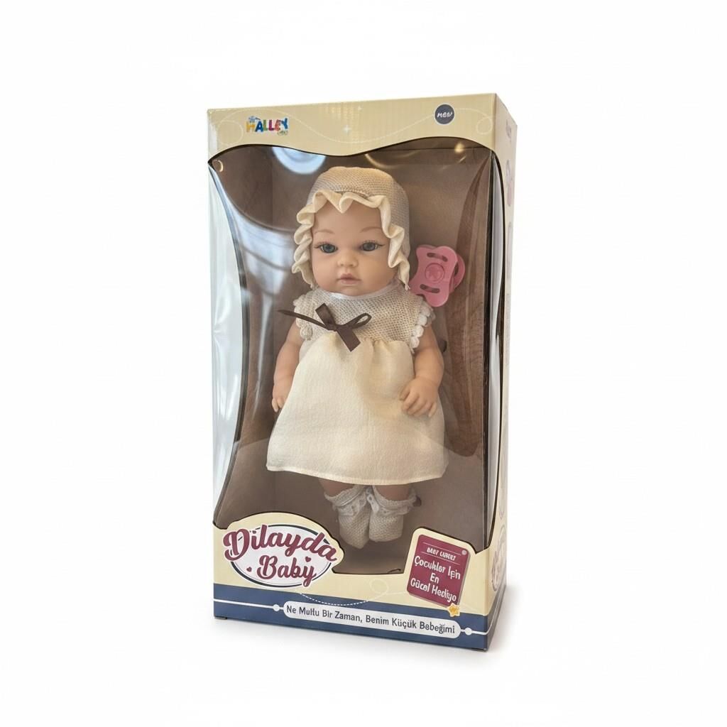 SH59994 32 CM TAM VİNİL BEBEK EMZİKLİ-ZRV