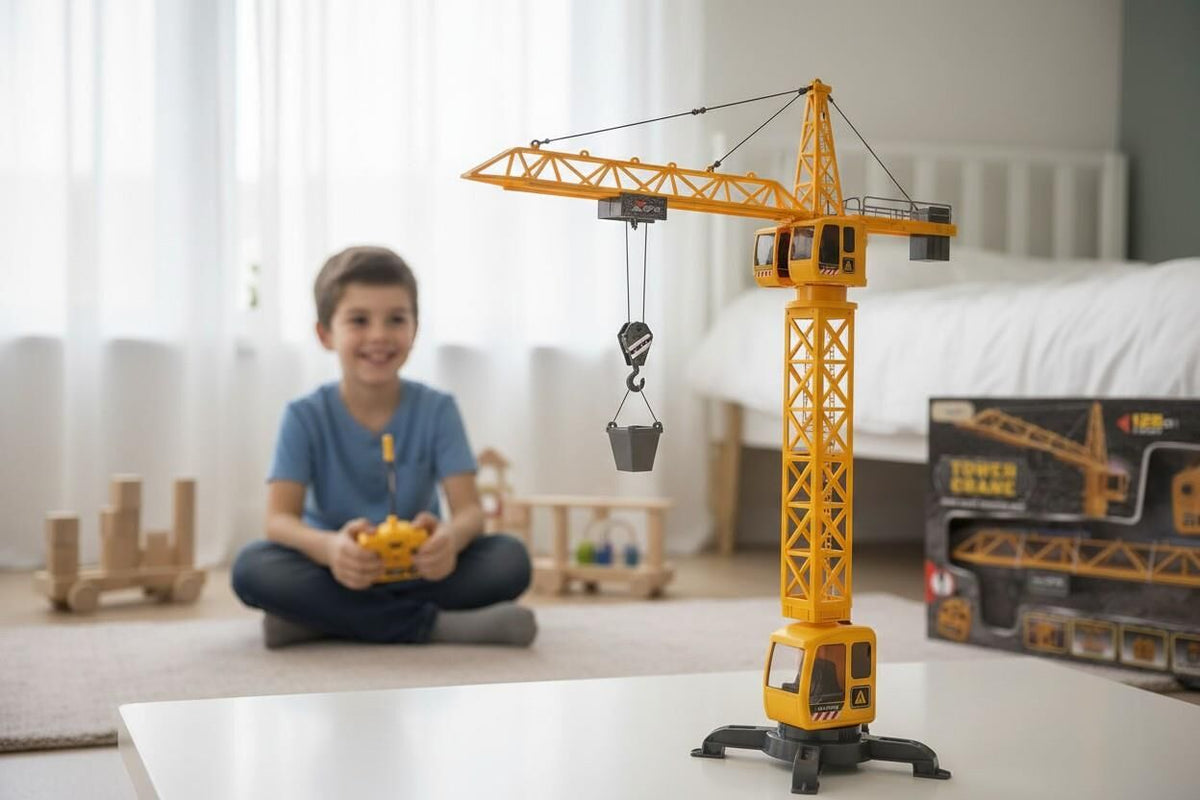 SH5001 2.4G 1:12 UZK.KUM.KULE VİNÇ 9KN IŞK SES-ZRV