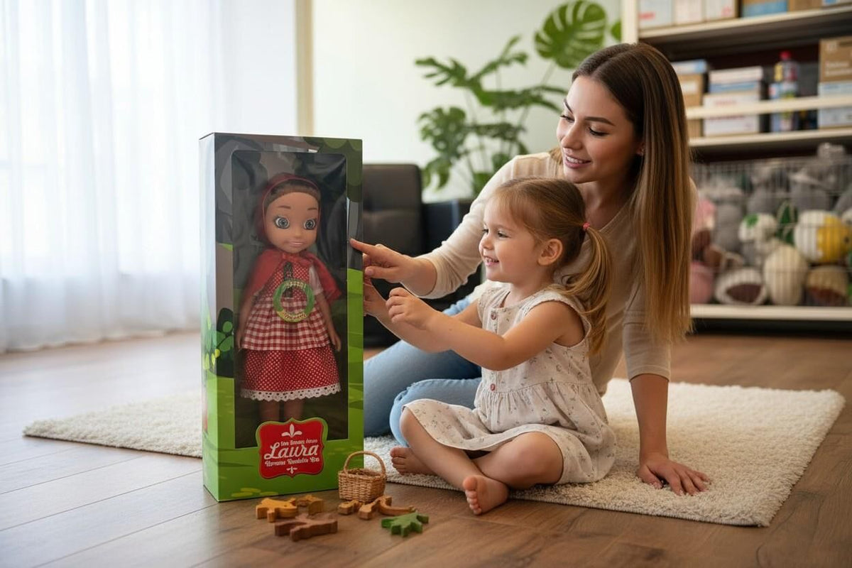 TOYX038 LAURA KIRMIZI BAŞLIKLI KIZ- RBN