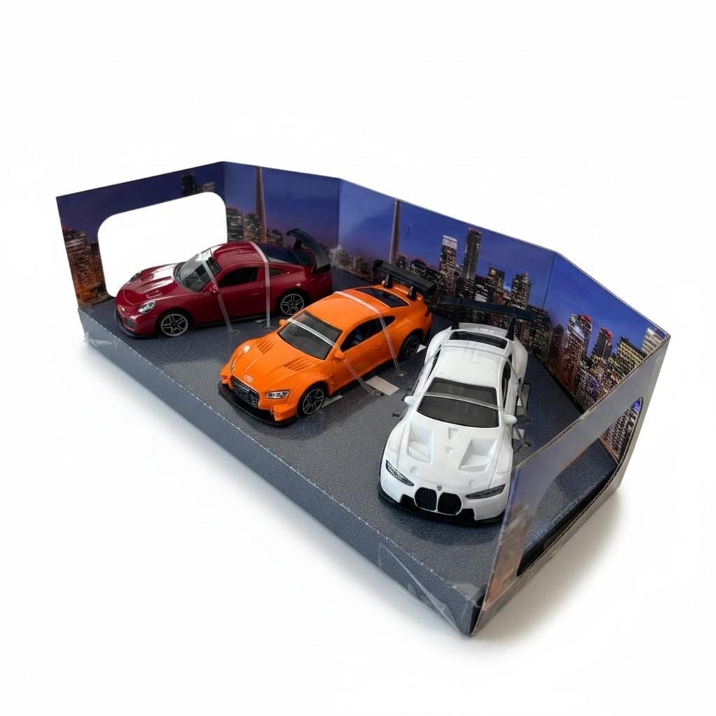 WP6434 MSZ 1/64 PORSCHE 911 GT2 RSAUDİ RS5,BMW-EKN