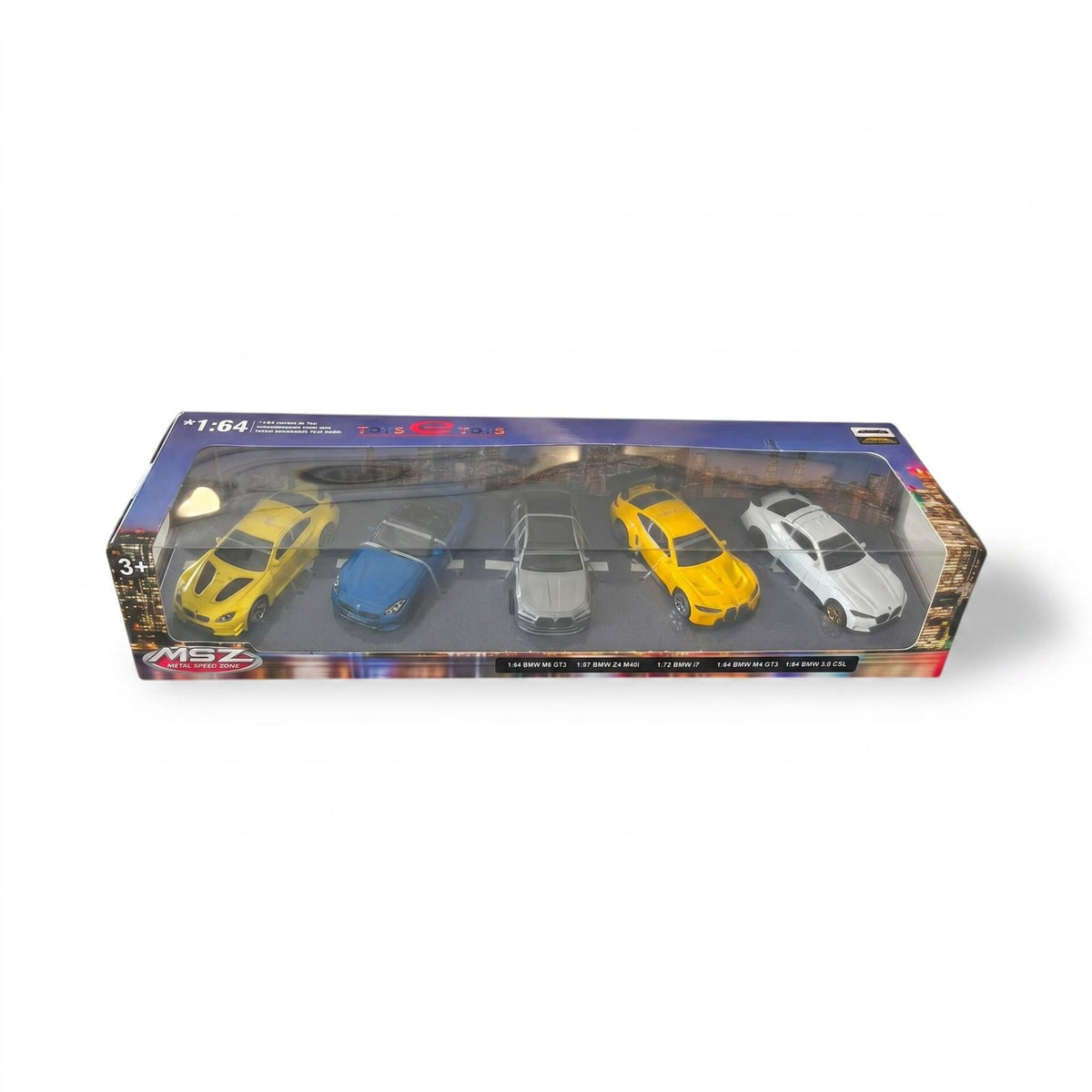 WP6438 MSZ 1/64 BMW M6 GT3,BMW Z4 M40İ, BMW İ7-EKN