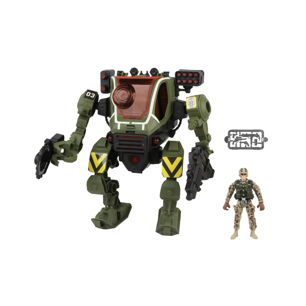310960 ROBOWAR SESLİ ROBOT OYUN SETİ-MGA