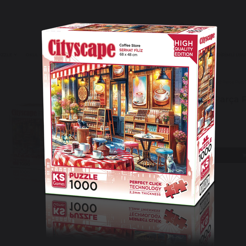 20809 PUZZLE 1000  Kahve Coffee Store -KS