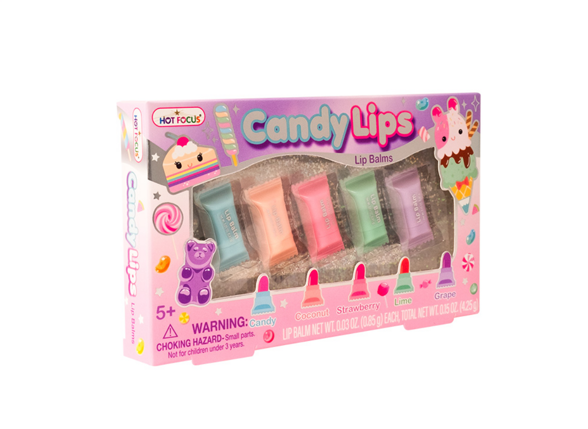 Hot Focus Candy Lips 5 li Dudak Parlatıcıı Seti