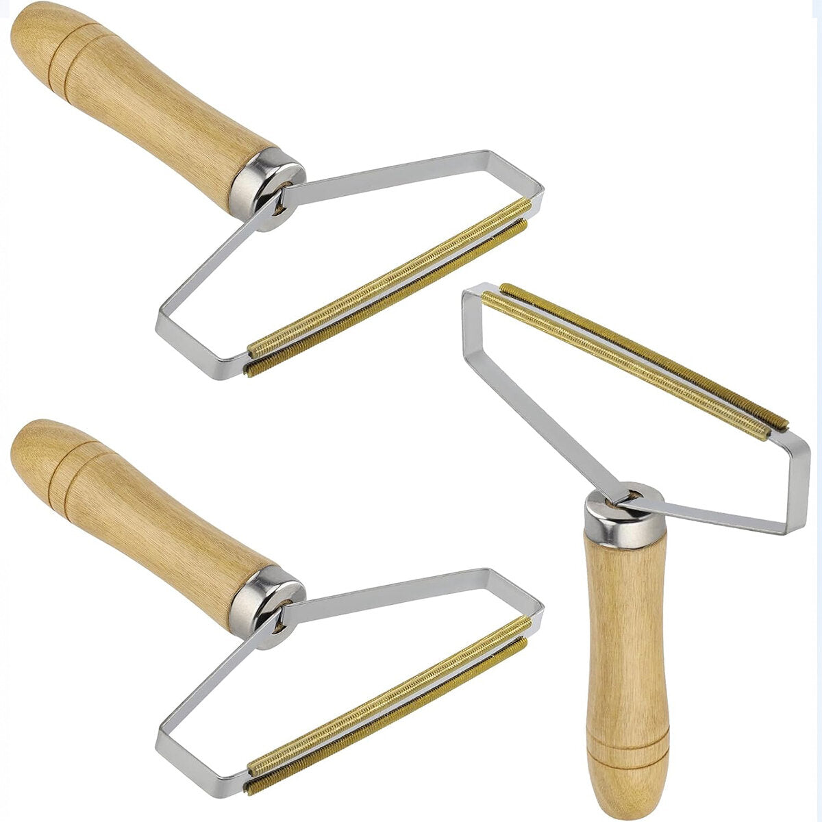 AHŞAP SAPLI METAL TİFTİK TÜY TOPLAMA (4887)