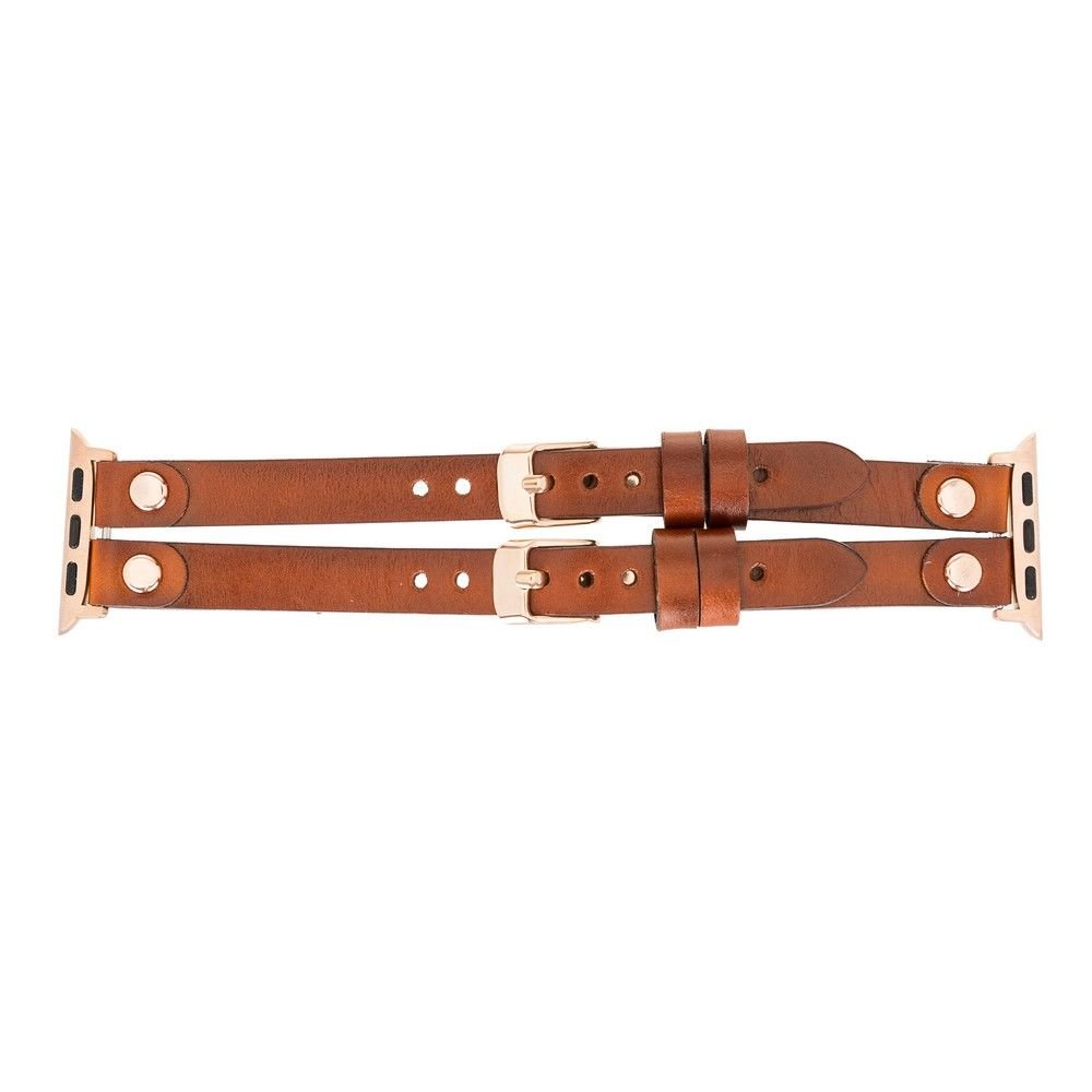Apple Watch Uyumlu Deri Kordon Ely Double Tour RST2EF