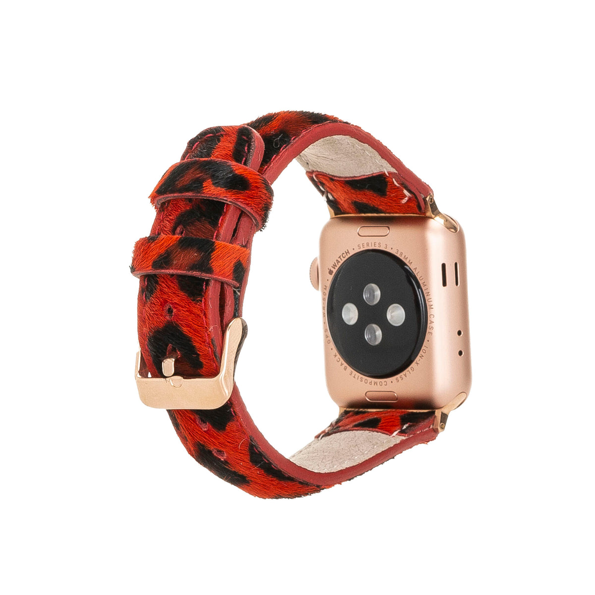 Apple Watch Uyumlu Deri Kordon 42-44-45mm LEO55N