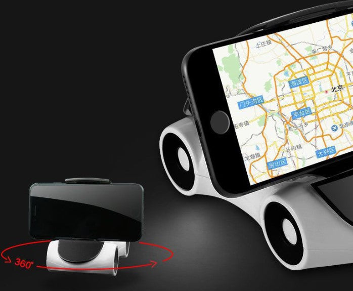 Araba Tasarımlı Araç İçi Telefon Tutucu 360 Dönebilen Ayarlı (4887)